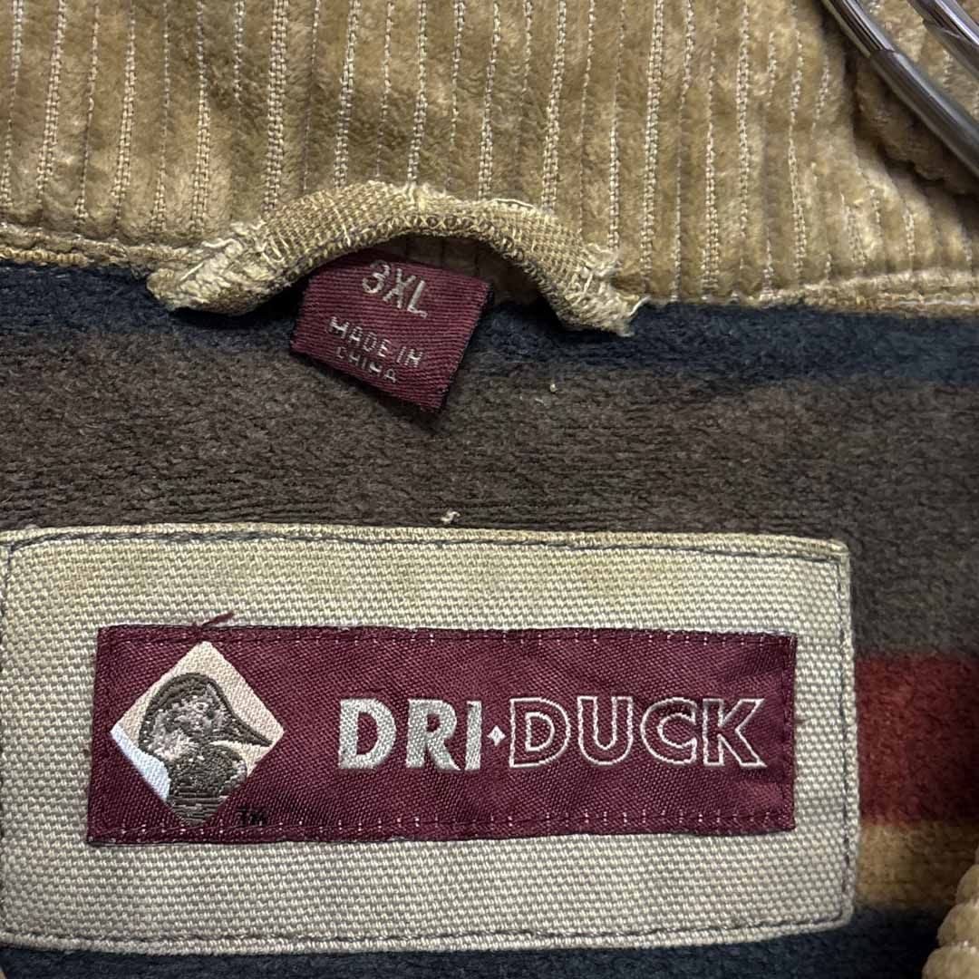 DRI DUCK】 コーデュロイ襟 ダックハンティングジャケット S-2384