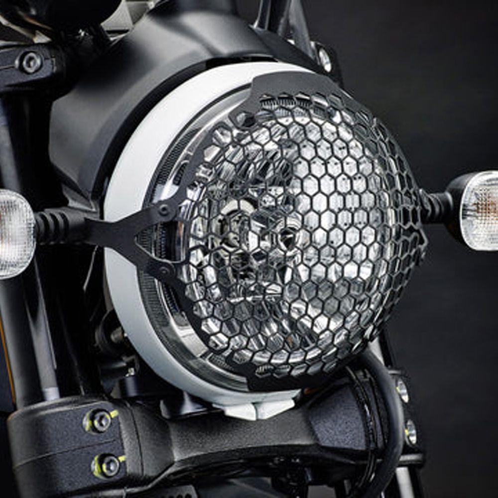ドゥカティ SCRAMBLER 620 800 CLASSIC DESERT SLED ICON SIXTY2 バイク アクセサリー ヘッドライトガードグリルカバープロテクション