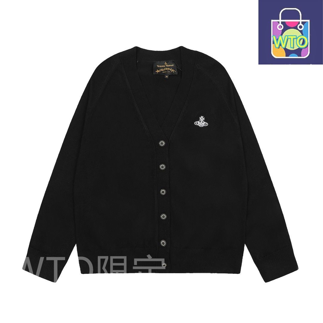vivienne westwood カーディガン Vivienne Westwood Alex カーディガン | ブラック | FARFETCH JP