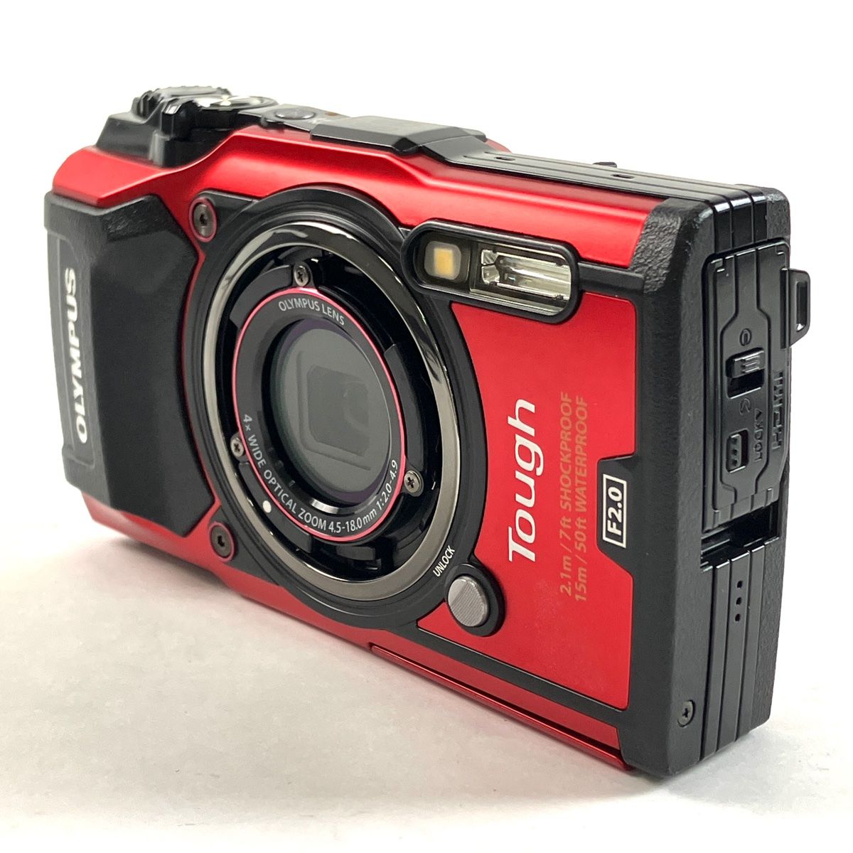 オリンパス OLYMPUS Tough TG-5 レッド コンパクトデジタルカメラ