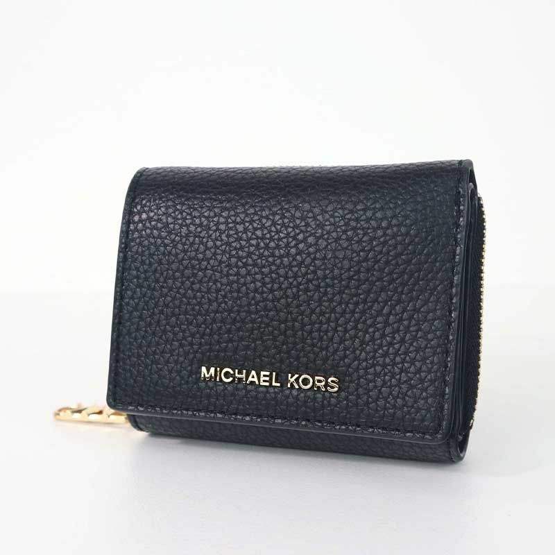 MICHAEL 新品 マイケルコース MICHEAL KORS 三つ折り財布 グリーン