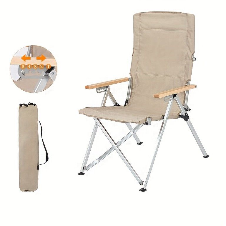 折りたたみアウトドアチェア ブラック