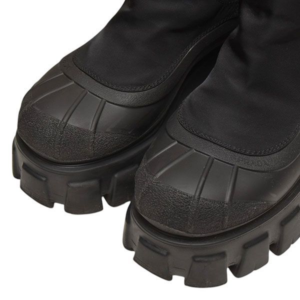 PRADA プラダ 2022AW モノリスRe-Nylonギャバジンブーツ 2UE029