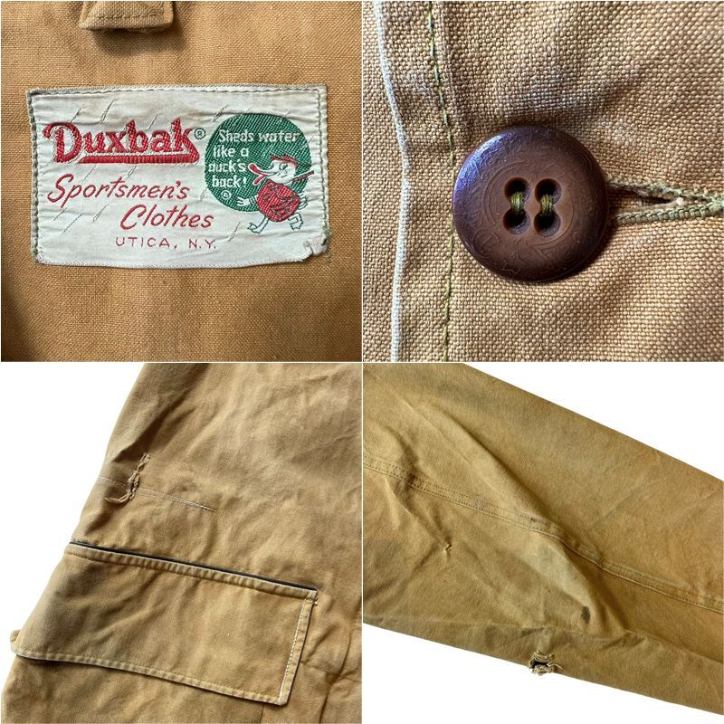 duxbak ダックスバック ショート ハンティングジャケット 50s duxbak ダックスバック ショート ハンティングジャケット 50s