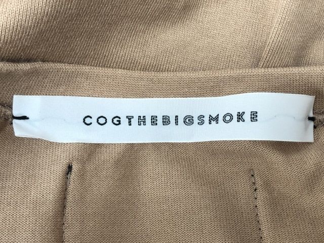 【中古】 COGTHEBIGSMOKE コグザビッグスモーク MASSIVE SWEAT ピンクベージュ  111397888