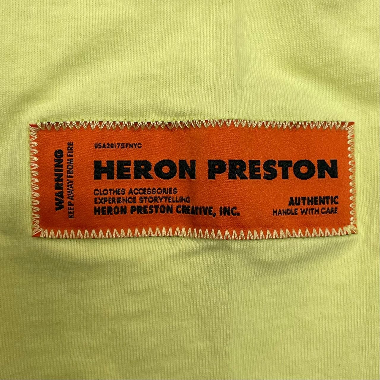 未使用品 HERON PRESTON Global Collage Long Sleeve T-Shirt プリント