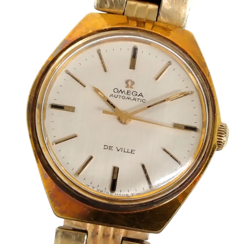 OMEGA オメガ デビル レディース AT 腕時計 ゴールド | C588