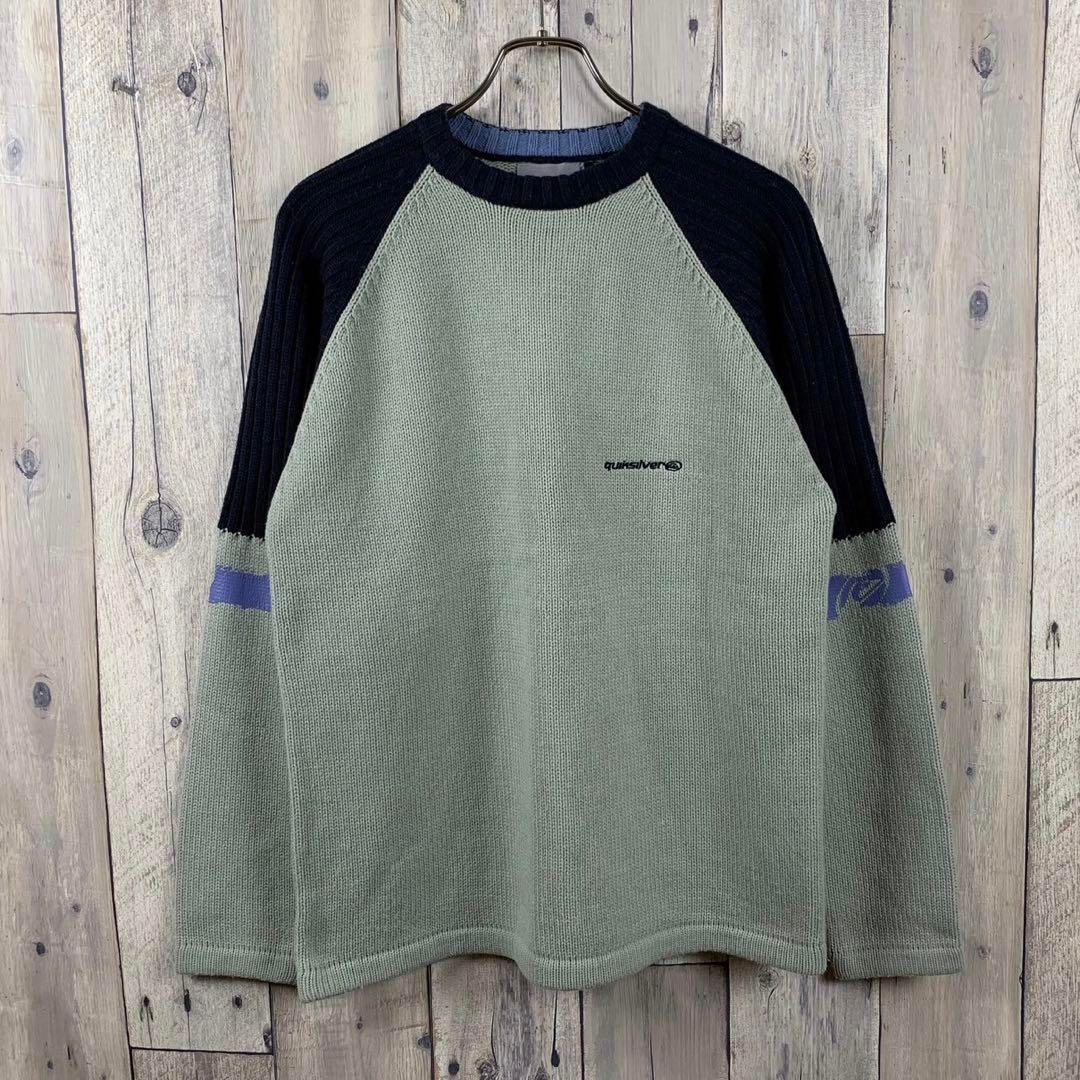 OLD QUIKSILVER 00s クイックシルバー ニット セーター M - メルカリ