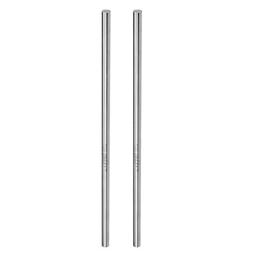 6.5mm x 200mm CoCud 丸鋼棒 6.5mm直径 200mm長さ 高速スチールバー ストック クラフト DIYツール ドリル旋盤ボアリングマシン 2個入り
