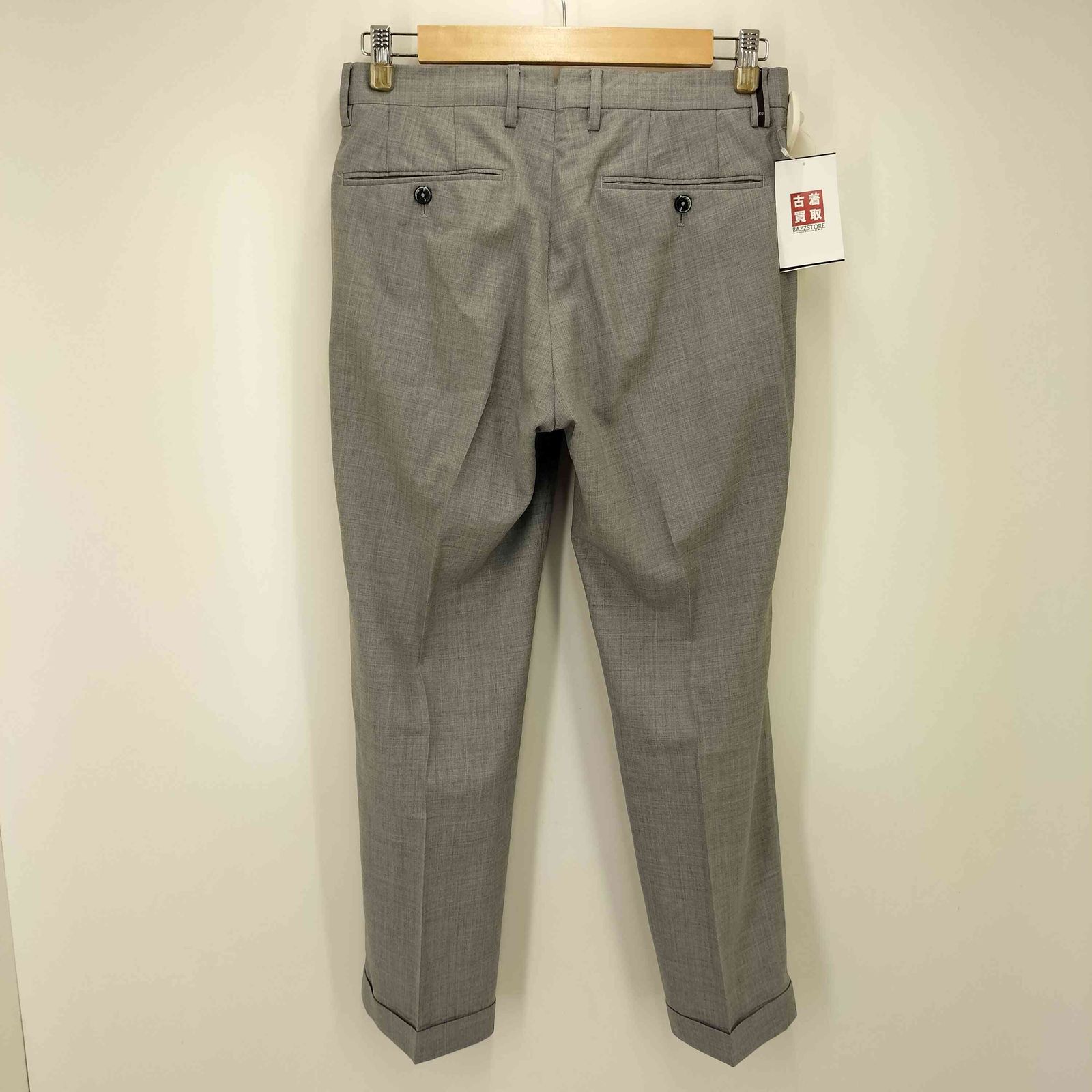 【美品】PT01 ピーティーゼロウーノ super100ｓスラックスパンツ PT01 / ピーティーゼロウーノ SUPER 100'S SLIM FIT スラックス