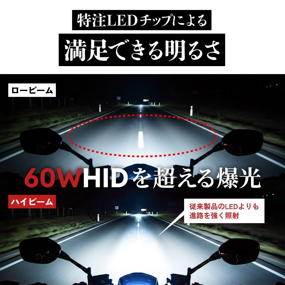 バイク用 爆光 LED！】タイムセール10%OFF！即日発送！【HID屋 公式