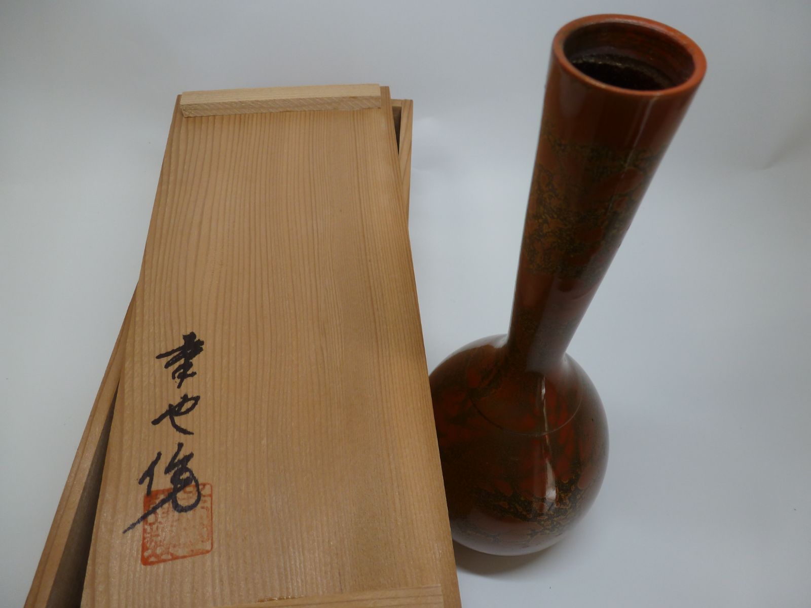 花器 高岡銅器 鶴首花瓶 一輪挿し - メルカリ