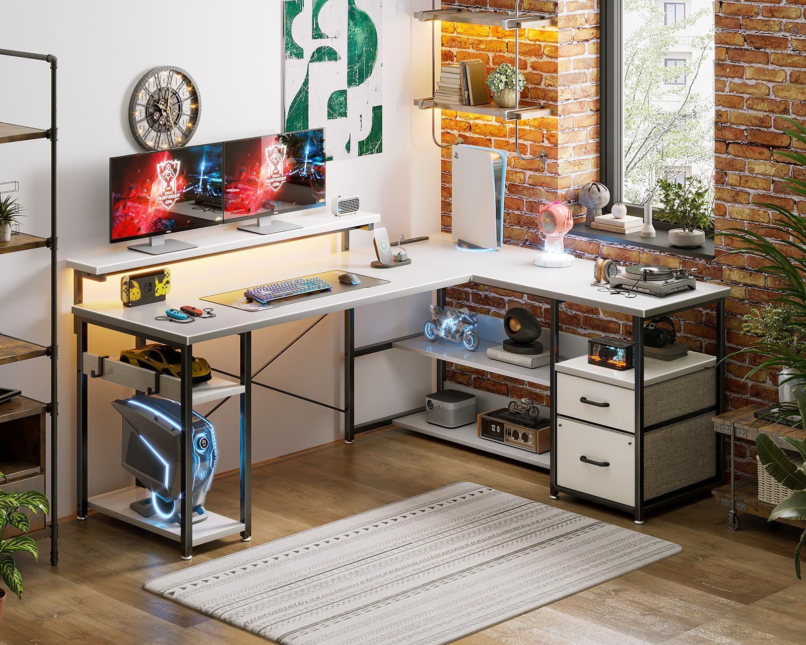 引き出し2杯付き