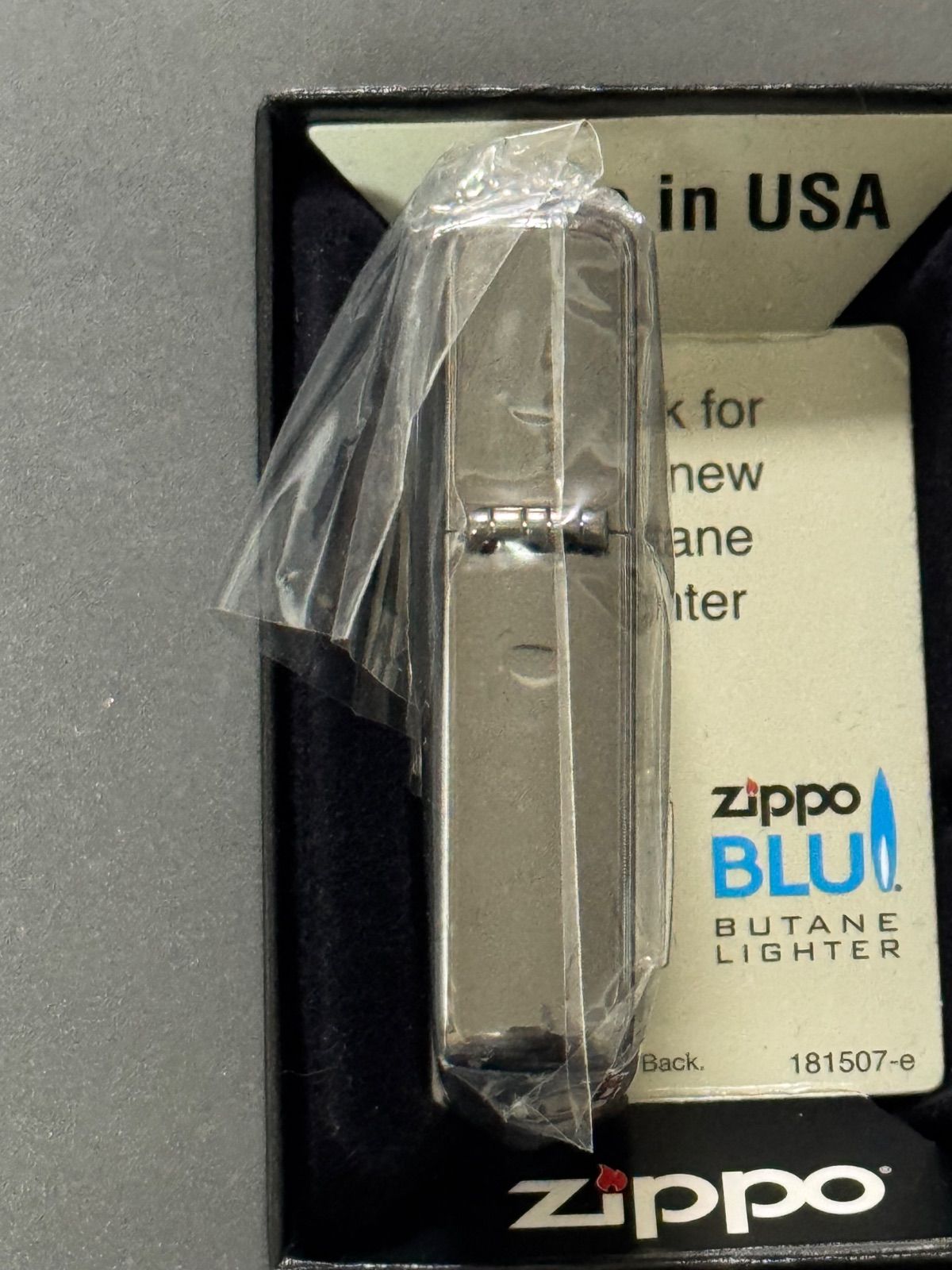 zippo 暁の護衛 罪深き終末論 南条薫 ブラックメタリック 前面加工品 