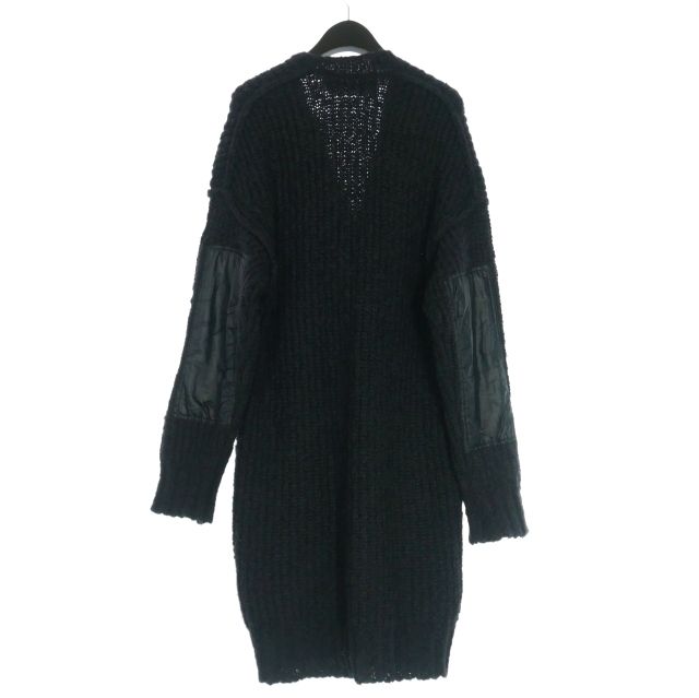 アンスクリア INSCRIRE 18AW アルパカ ローゲージ ロングニットカーディガン 長袖 ネイビー 紺 18AW-K2 レディース アンスクリア INSCRIRE 18AW アルパカ ローゲージ ロングニット