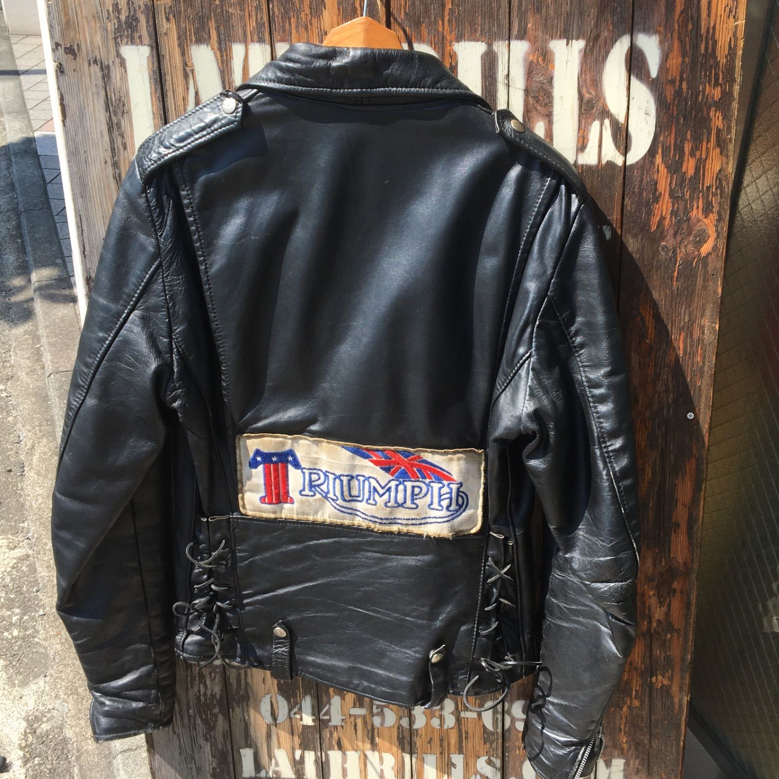 60s Vintage USA製【Brooks】Leather Jacket ビンテージ