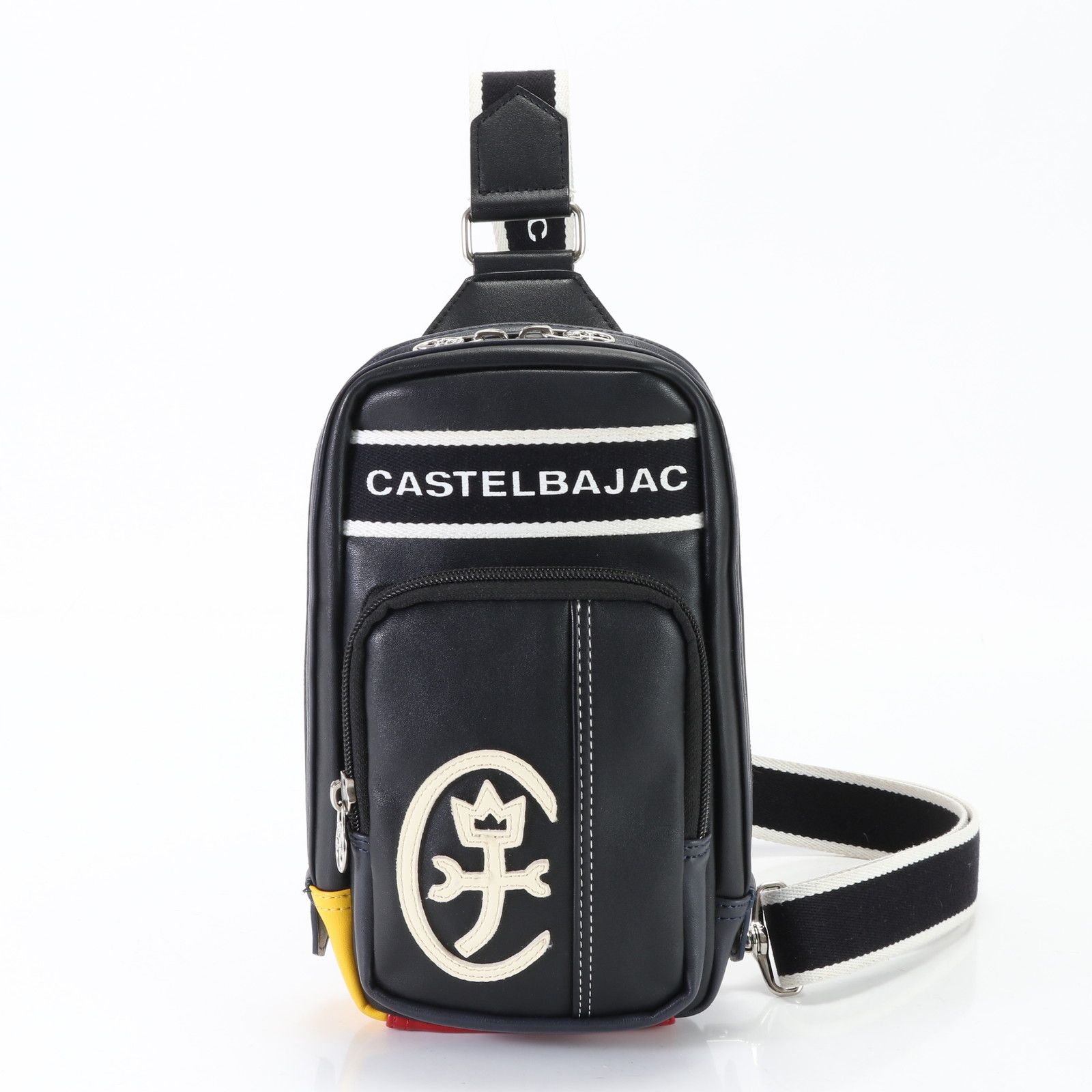 極美品 CASTELBAJAC カステルバジャック 2WAY ボディバッグ 斜め掛け