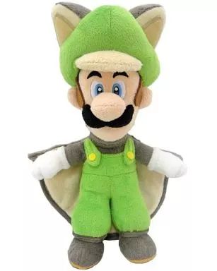  【中古】ぬいぐるみ ムササビルイージ Sサイズぬいぐるみ 「ニュー・スーパーマリオブラザーズ・U」 ぬいぐるみ本体