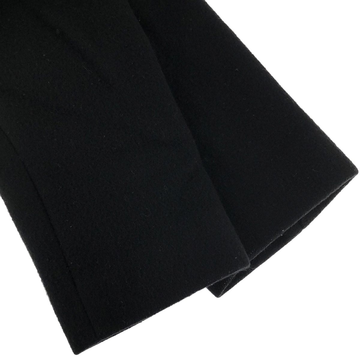 LIMI feu リミフゥ 20AW ビッグカラーメルトンコート LR-C03-101