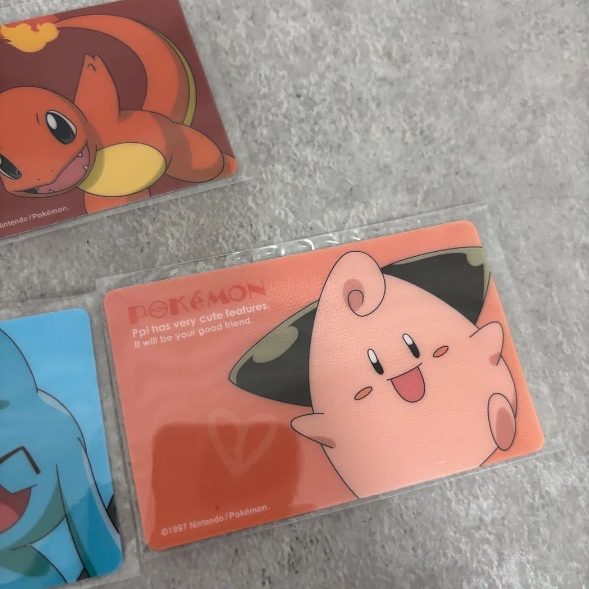 韓国限定 ポケモン クレジットカード ICカード ステッカー 7種 お好き