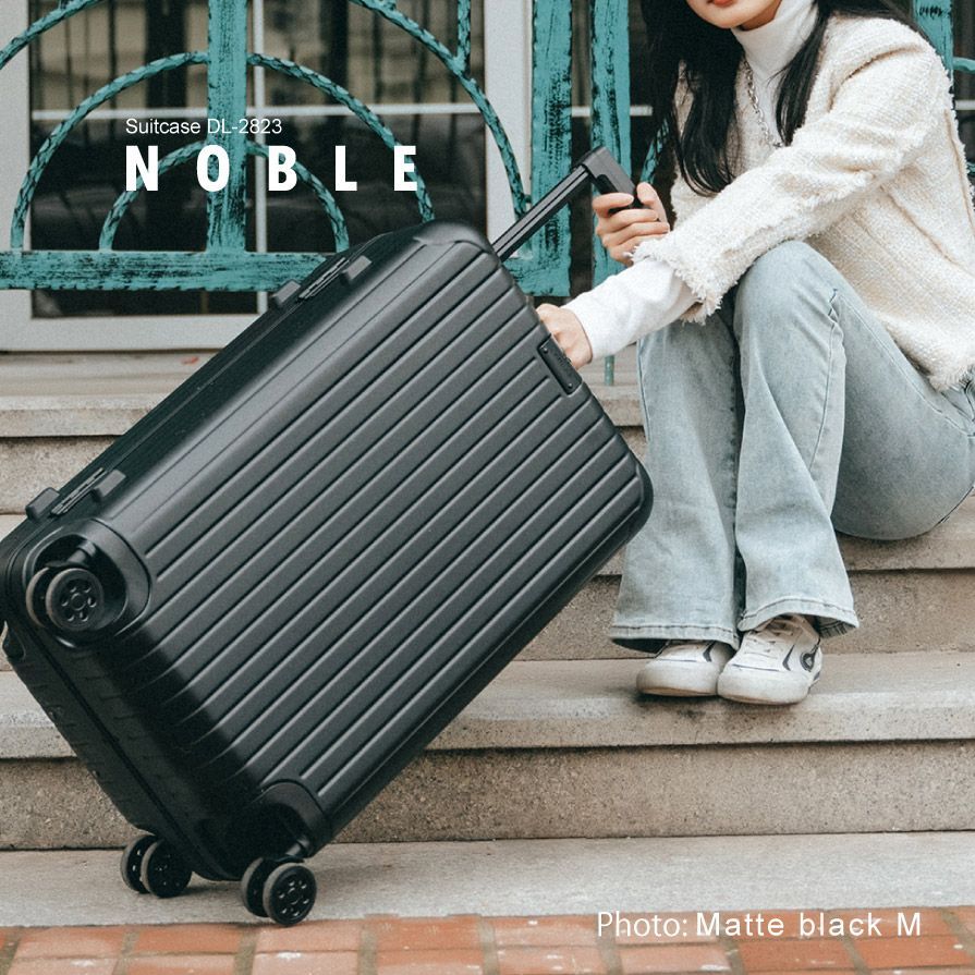 グリフィンランドスーツケース FK-2823 Mサイズ マットブラック スーツ