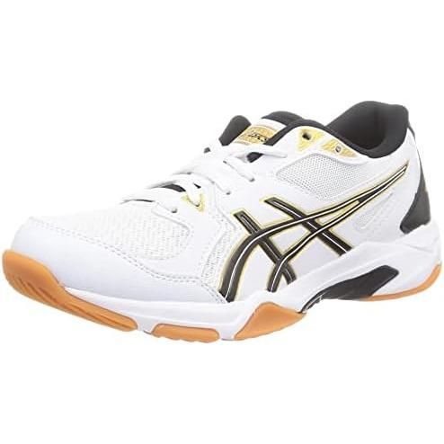 アシックス(ASICS) バレーボールシューズ GEL-ROCKET 10 1073A047-101 ホワイト/ブラック 26.0cm 2E