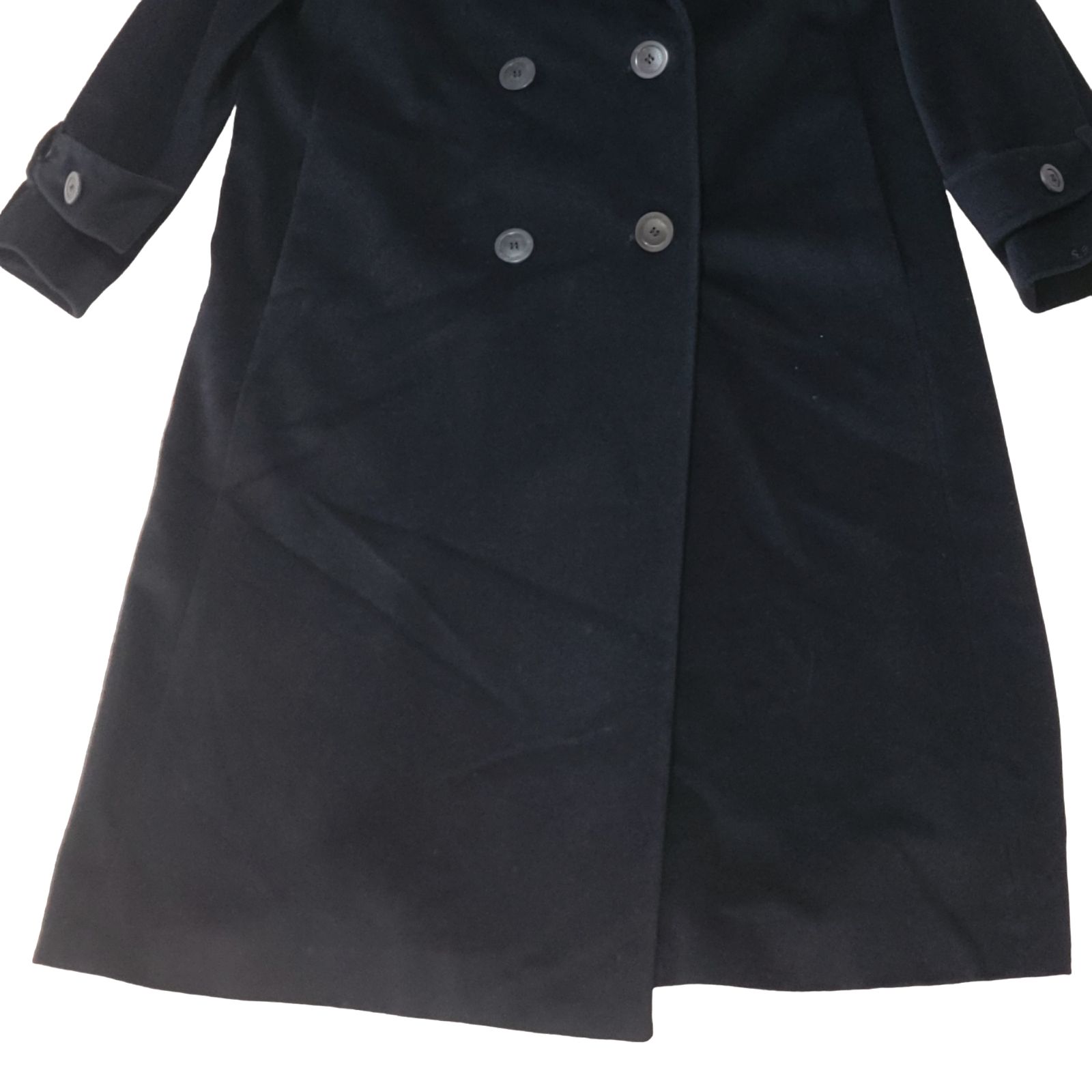 美品】英国製 アクアスキュータム AQUASCUTUM アンゴラ カシミヤ混
