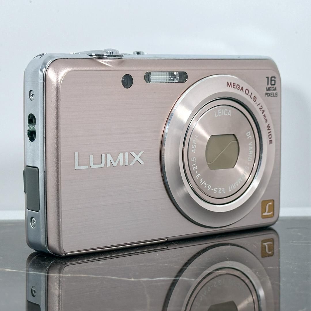 美品】Panasonic LUMIX DMC-FH8 ピンクゴールド パナソニック