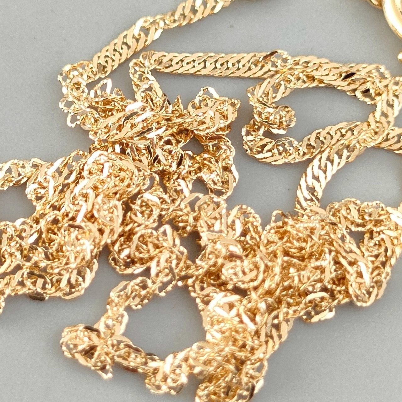 ★*★様 K18 スクリュー チェーン ネックレス 18金 40cm 造幣局製 18金 ネックレス チェーン 40cm 18k k18 中空 スクリュー