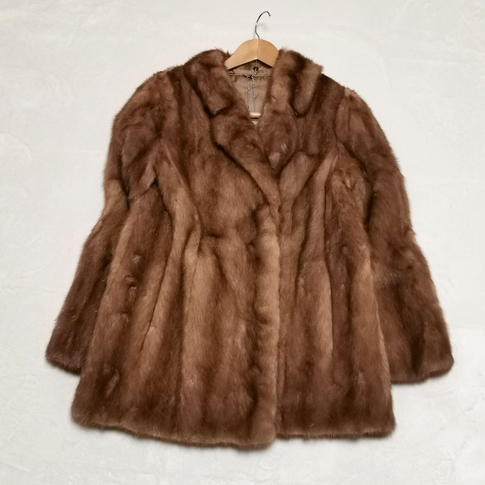 ラビットファー ショートジャケット 本革毛皮 Y2K 平成ギャル グランジ系