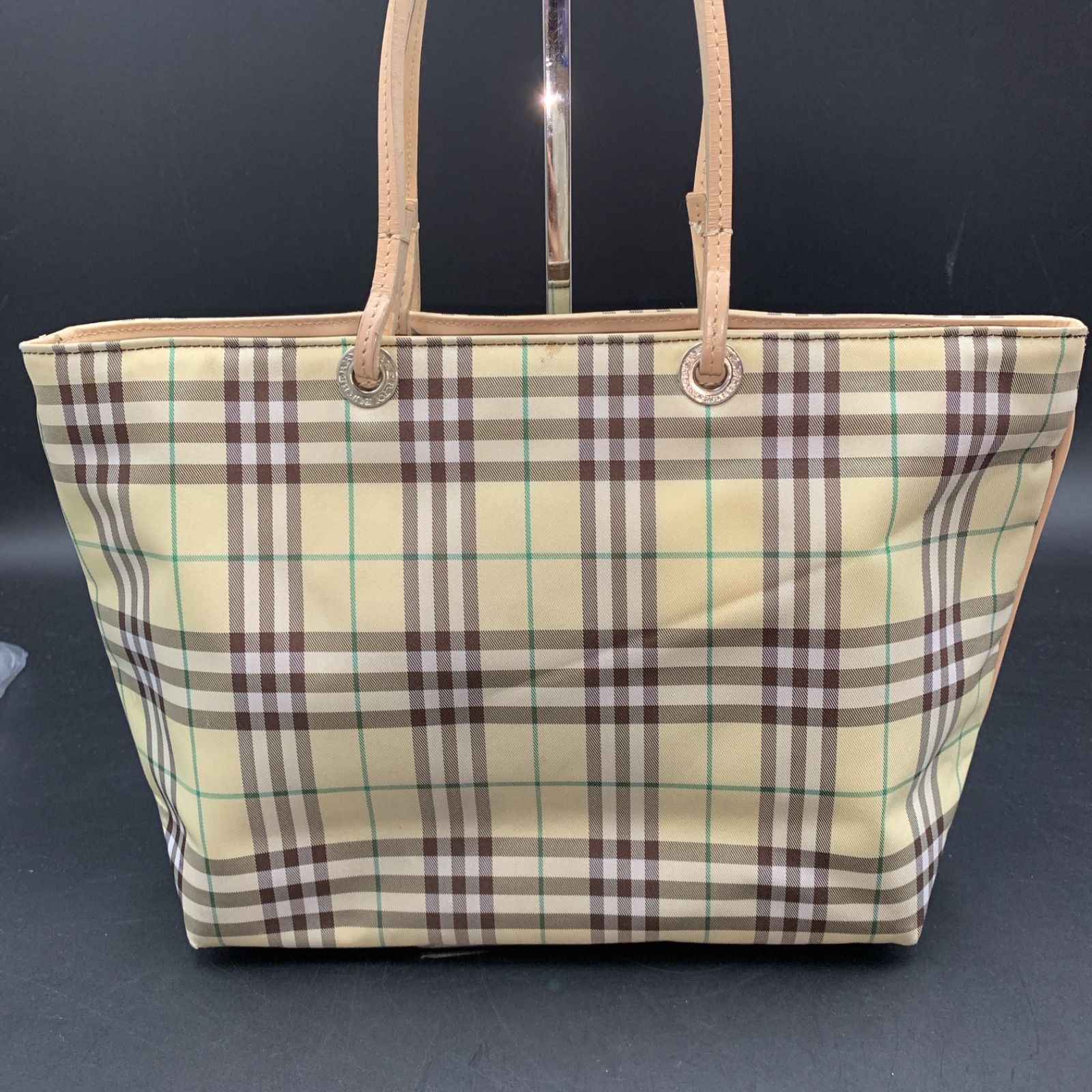 ✨希少✨BURBERRY LONDON バーバリー　ハンドバッグ　ノバチェック BURBERRY バーバリー ノバチェック ハンドバッグ キャンバス