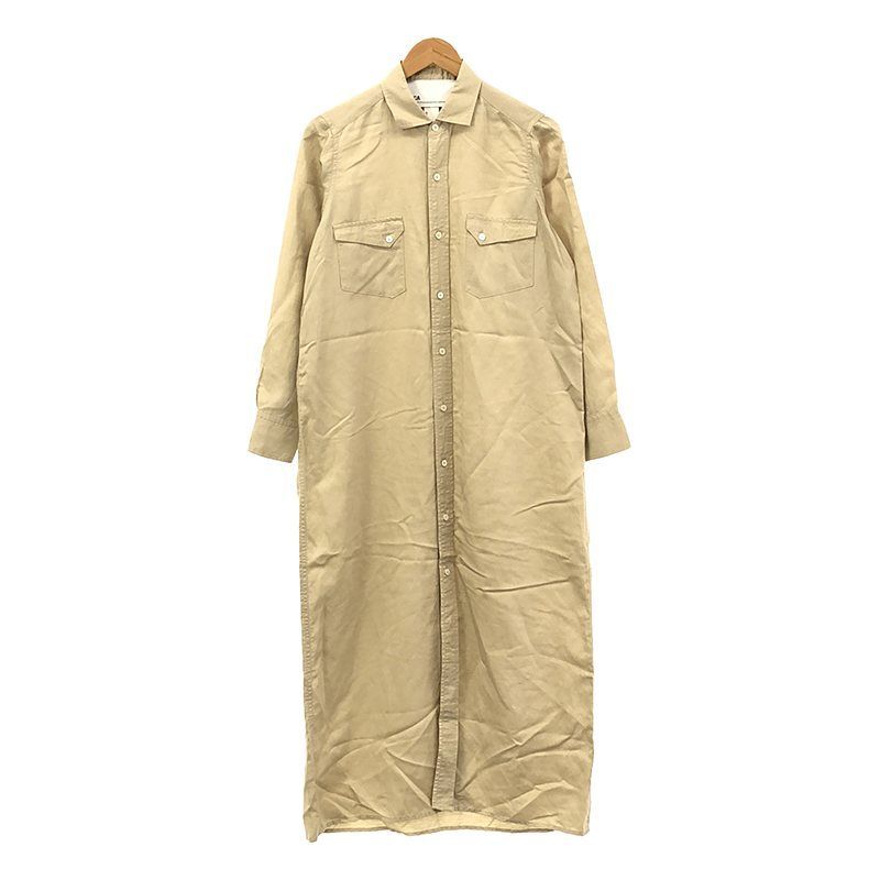 TICCA / ティッカ | リネンブレンドシャツワンピース | F | レディース