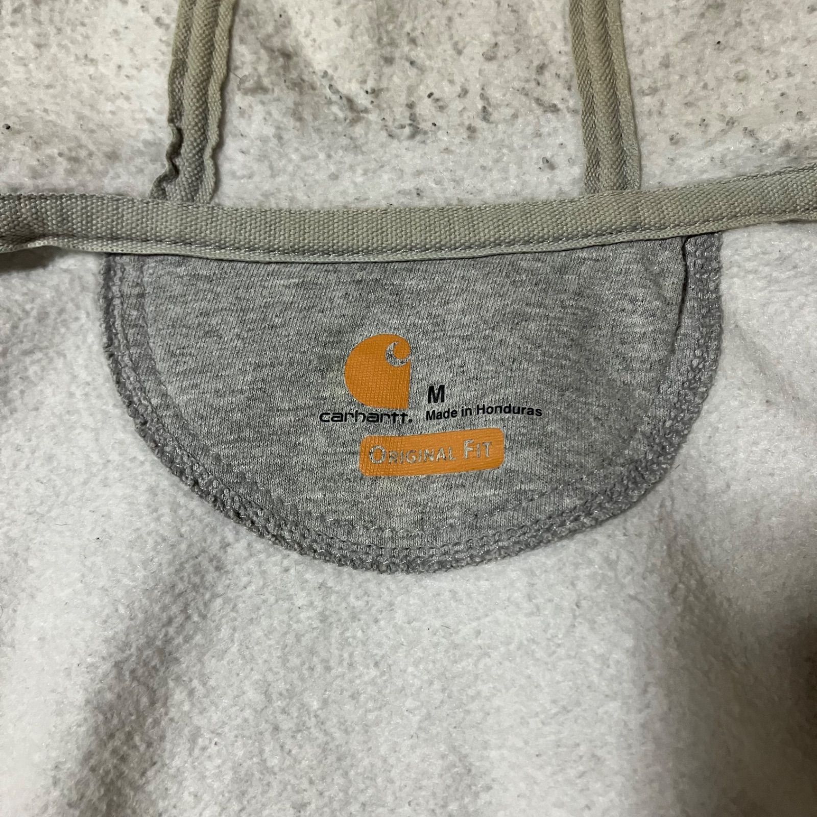 Mサイズ】carhartt カーハート ロゴ入り パーカー フルジップ 裏起毛