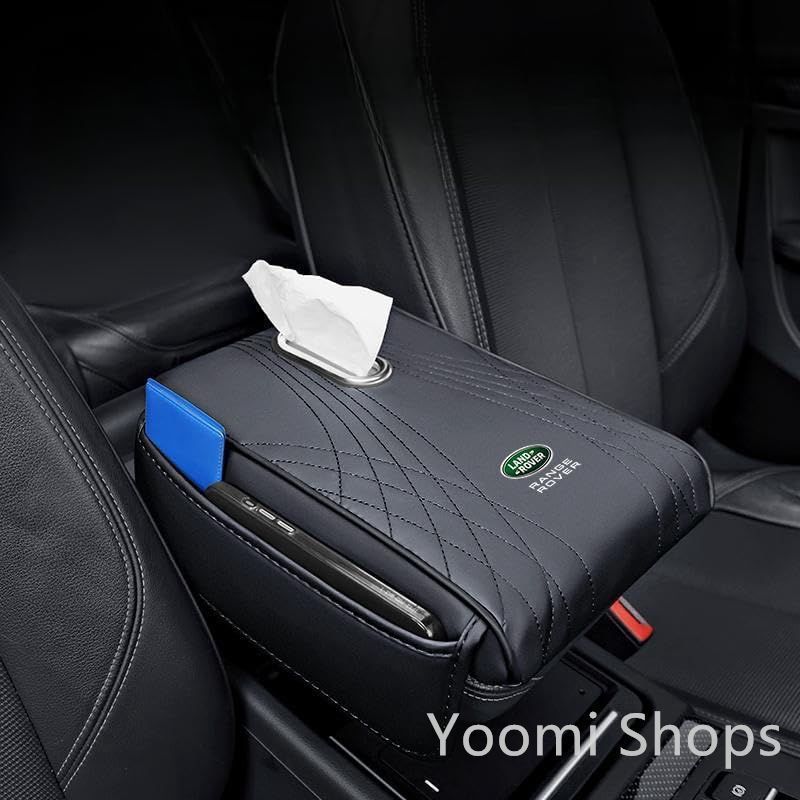 【新品未使用】ランドローバー アームレストボックスブースタークッション 車 アームレストクッション 車肘置き 小物入れ コンソールボッ