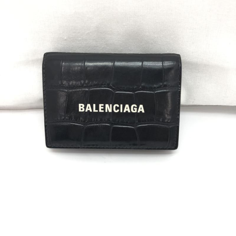 極美品 BALENCIAGA バレンシアガ グラフィティ 三つ折り財布