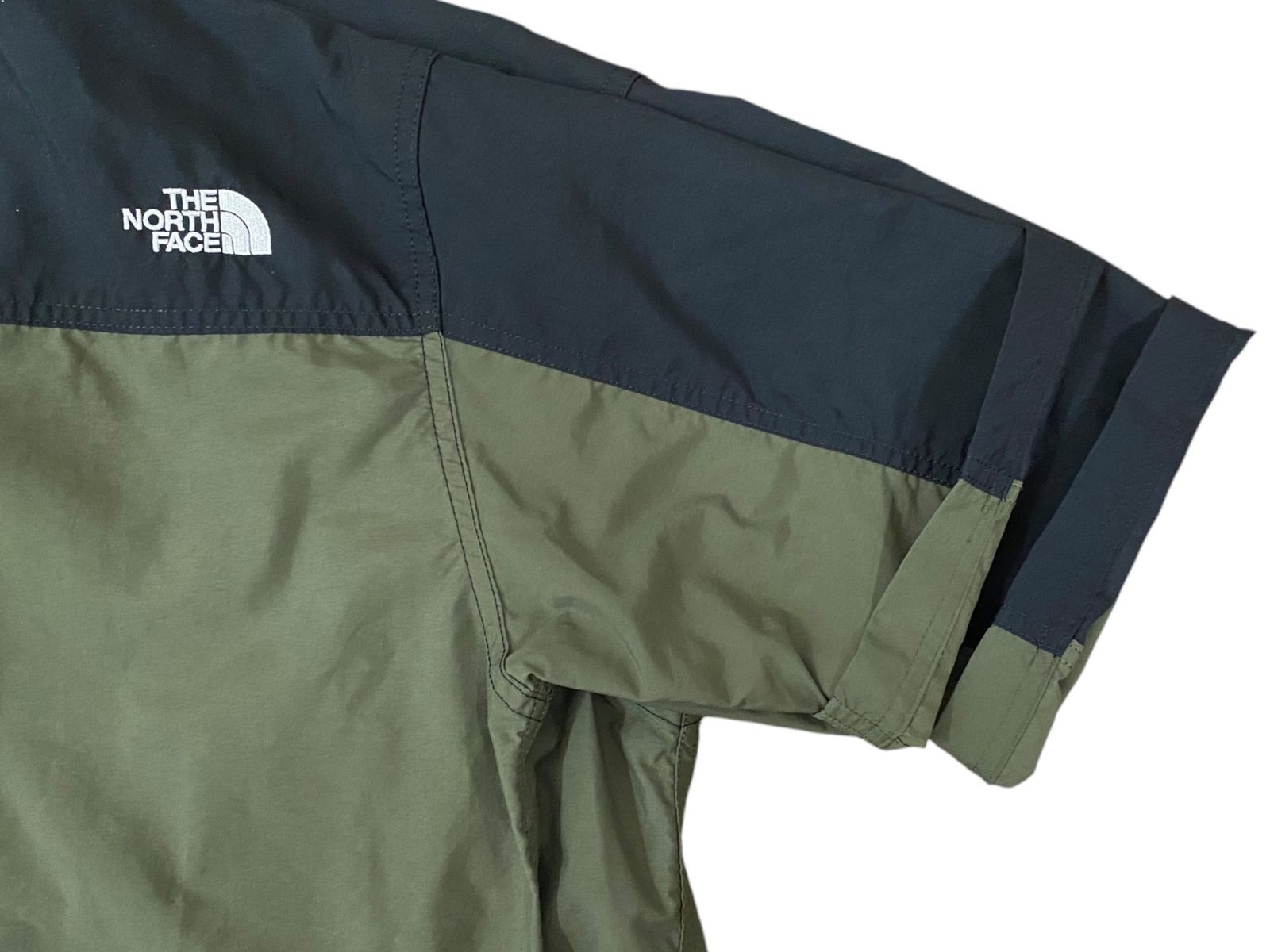 THE NORTH FACE (ザノースフェイス) ショートスリーブヌプシシャツ 半袖シャツ NR22331 M オリーブ メンズ/078