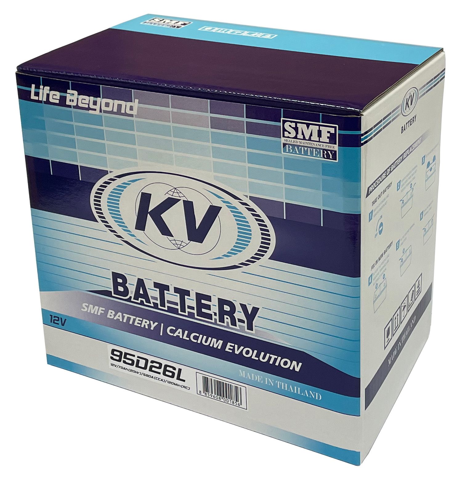 高性能ﾊﾞｯﾃﾘｰ KV95D26L 【充電制御車対応】【75D26L 80D26L 85D26L