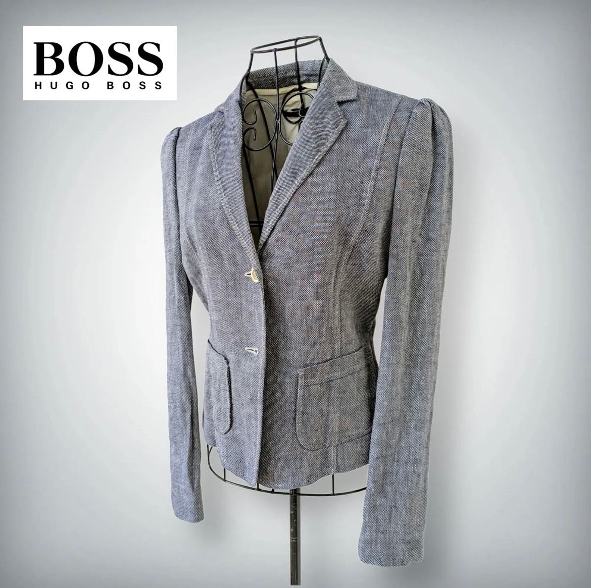 HUGO BOSS】ヒューゴボス レディース ツイード テーラード