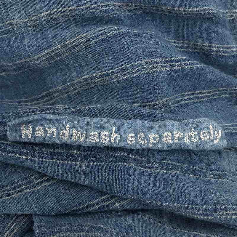 maku textiles / マクテキスタイルズ | スリット ギャザー オーバー  