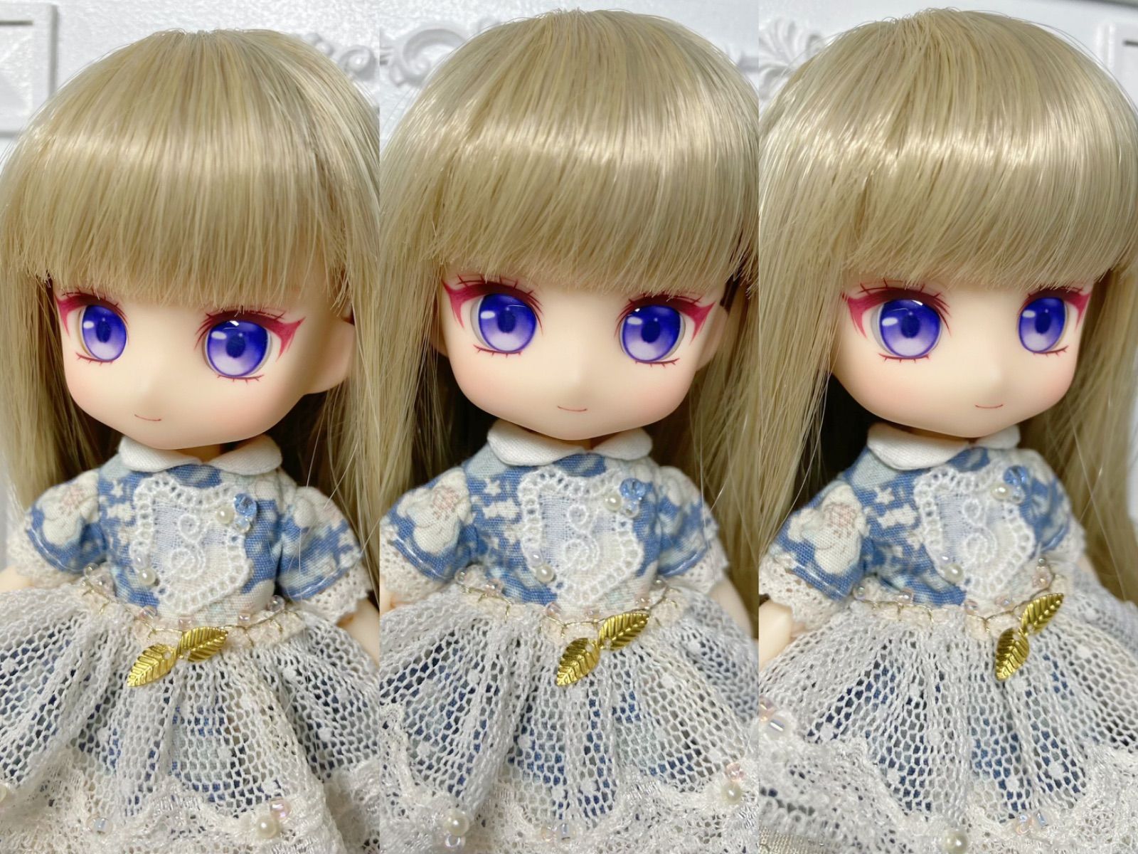 かすたむフェイス ︎✦︎cream + レジンアイ かすたむフェイス ︎✦︎cream + レジンアイ ねんどろいどどーる