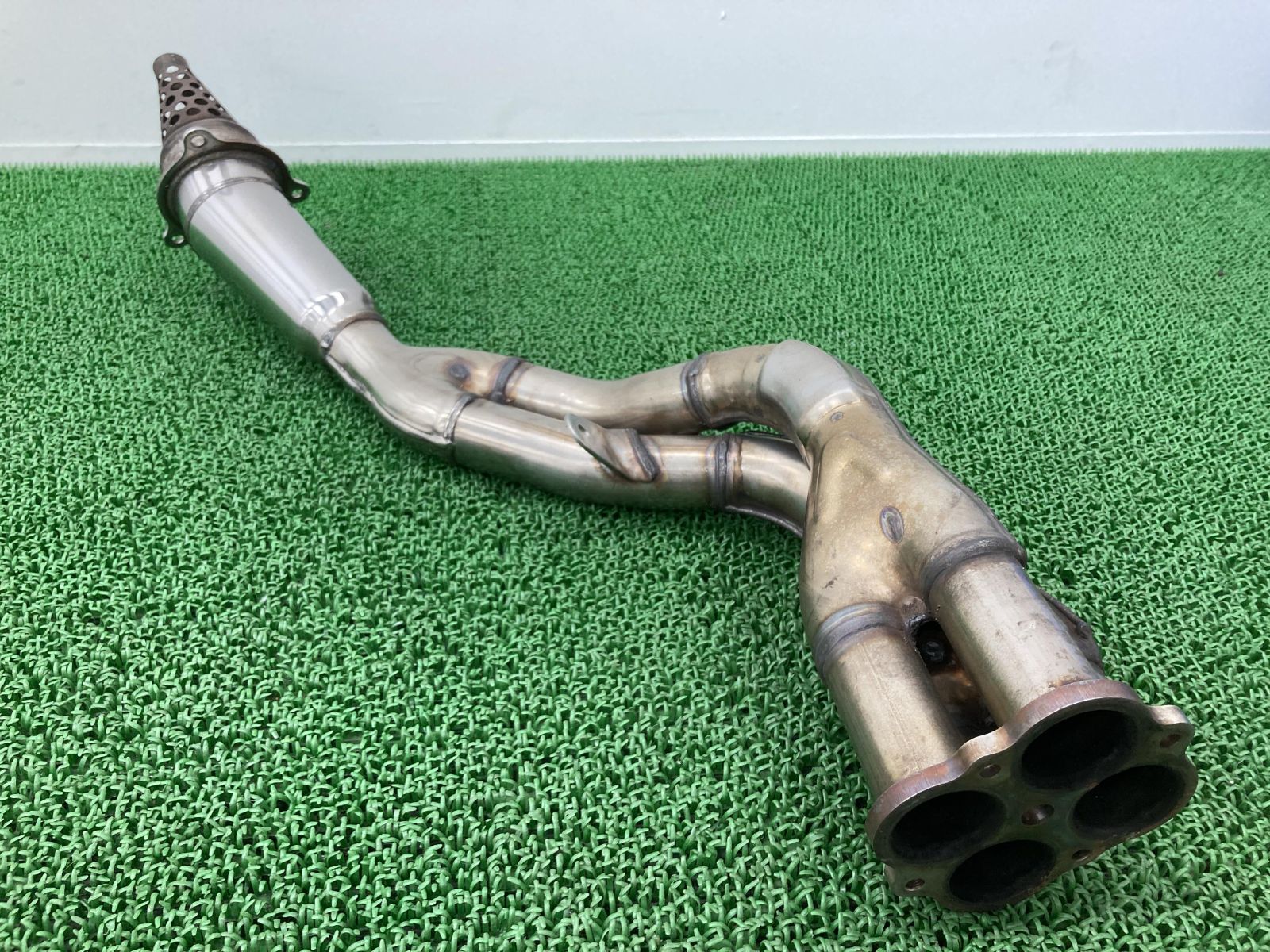 中古 ホンダ 純正 バイク 部品 CBR929RR サイレンサーマフラー 純正 MCJ E1 SC44 コケキズ無し そのまま使える 車検 Genuine