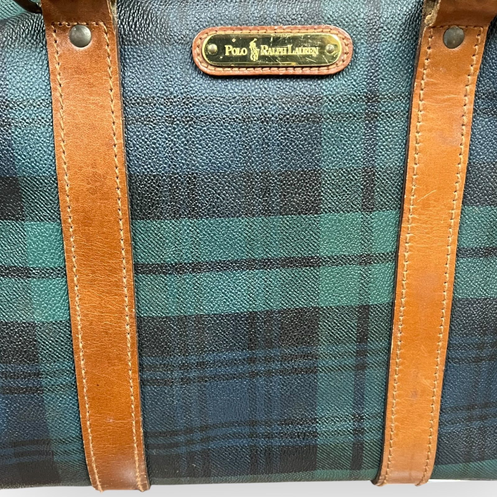 管28917】POLO RALPH LAUREN ポロ ラルフローレン ミニボストンバッグ