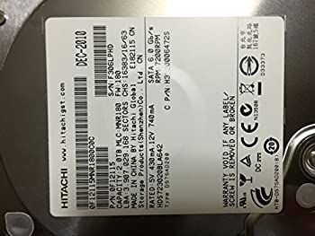 【中古】HGST HDS723020BLA642 3.5インチ HDD SATA/2TB/7200rpm/64MB/BULK SerialATA lll 6Gbps