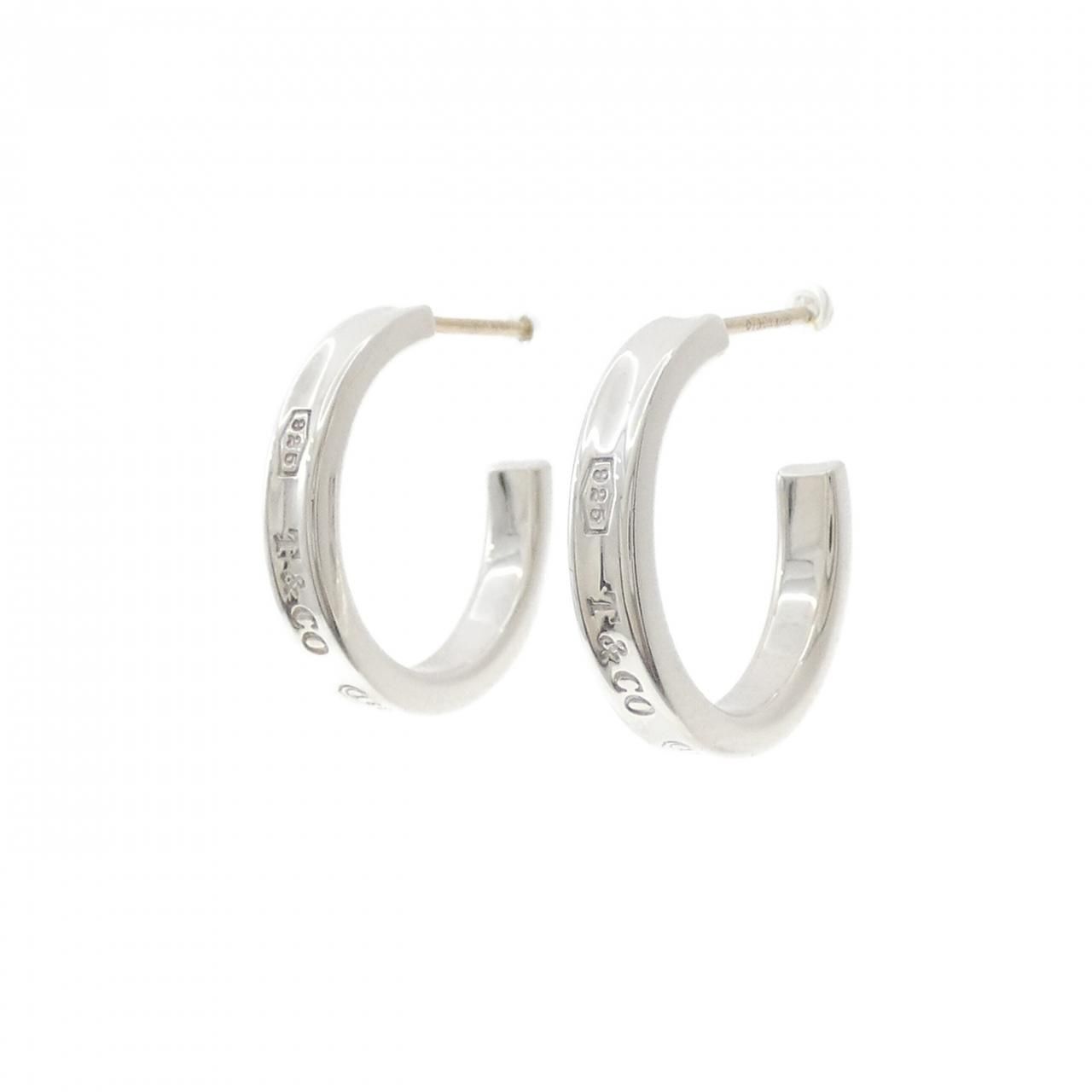 【Tiffany】1837TM フープピアス（スモール） ティファニー 1837™ フープ ピアス（スモール）シルバー