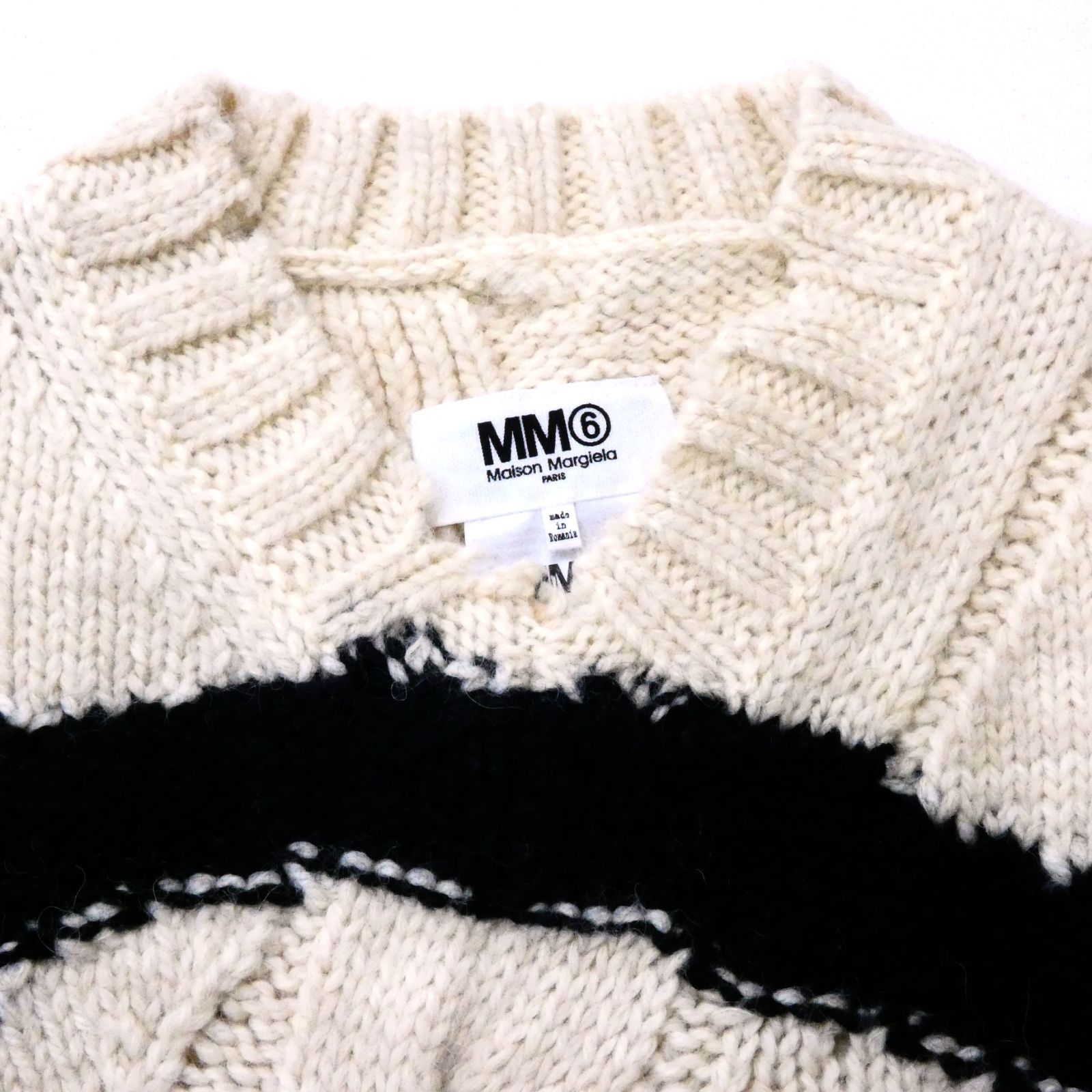 小牧店】MM6 メゾン・マルジェラ 22AW DISTRESSED KNIT SWEATER 小牧店】MM6 メゾン・マルジェラ 22AW DISTRESSED KNIT SWEATER