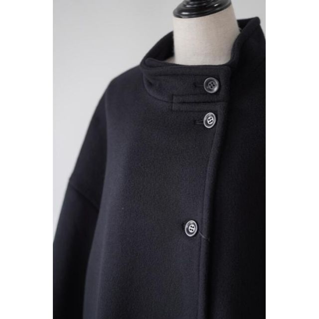 utiliteユティリテ　コート　新品未使用 utilite (ユティリテ) | スタンドカラーコート (black / gray