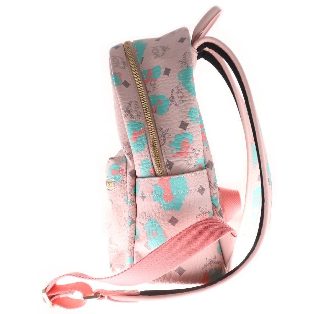 MCM Floral Leopard Back Pack