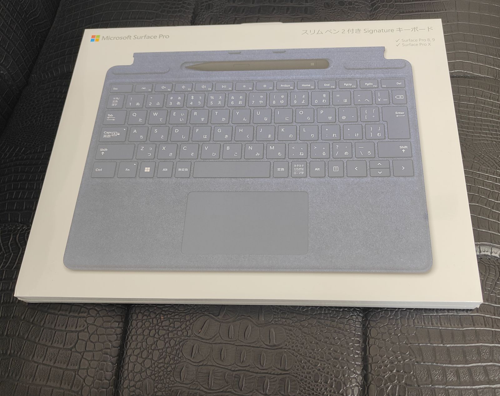 マイクロソフト Surface Pro スリム ペン２付き Signature キーボード|サファイア 8X6-00115 サファイア *5345