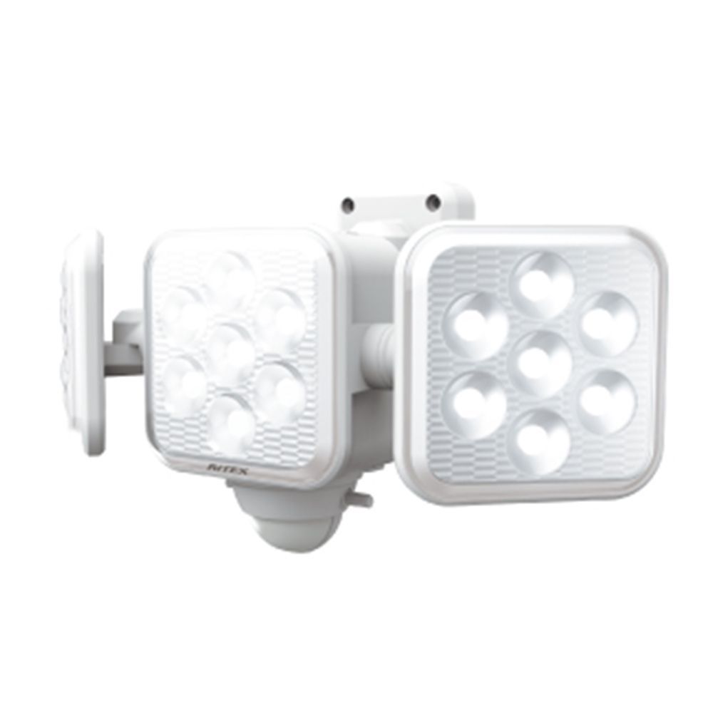 ムサシ musashi 照明 5W×3 乾電池式センサーライト 屋外 防犯 LED320