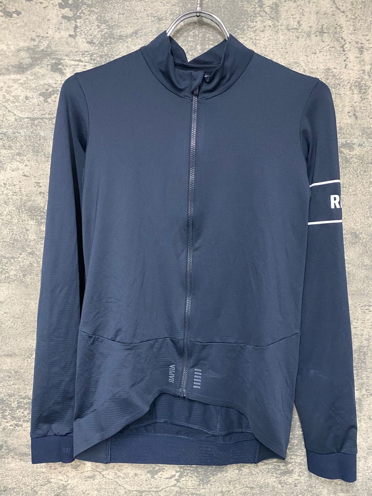 JA801 ラファ Rapha PRO TEAM LONG SLEEVE TRAINING JERSEY 長袖 サイクルジャージ 濃紺 S